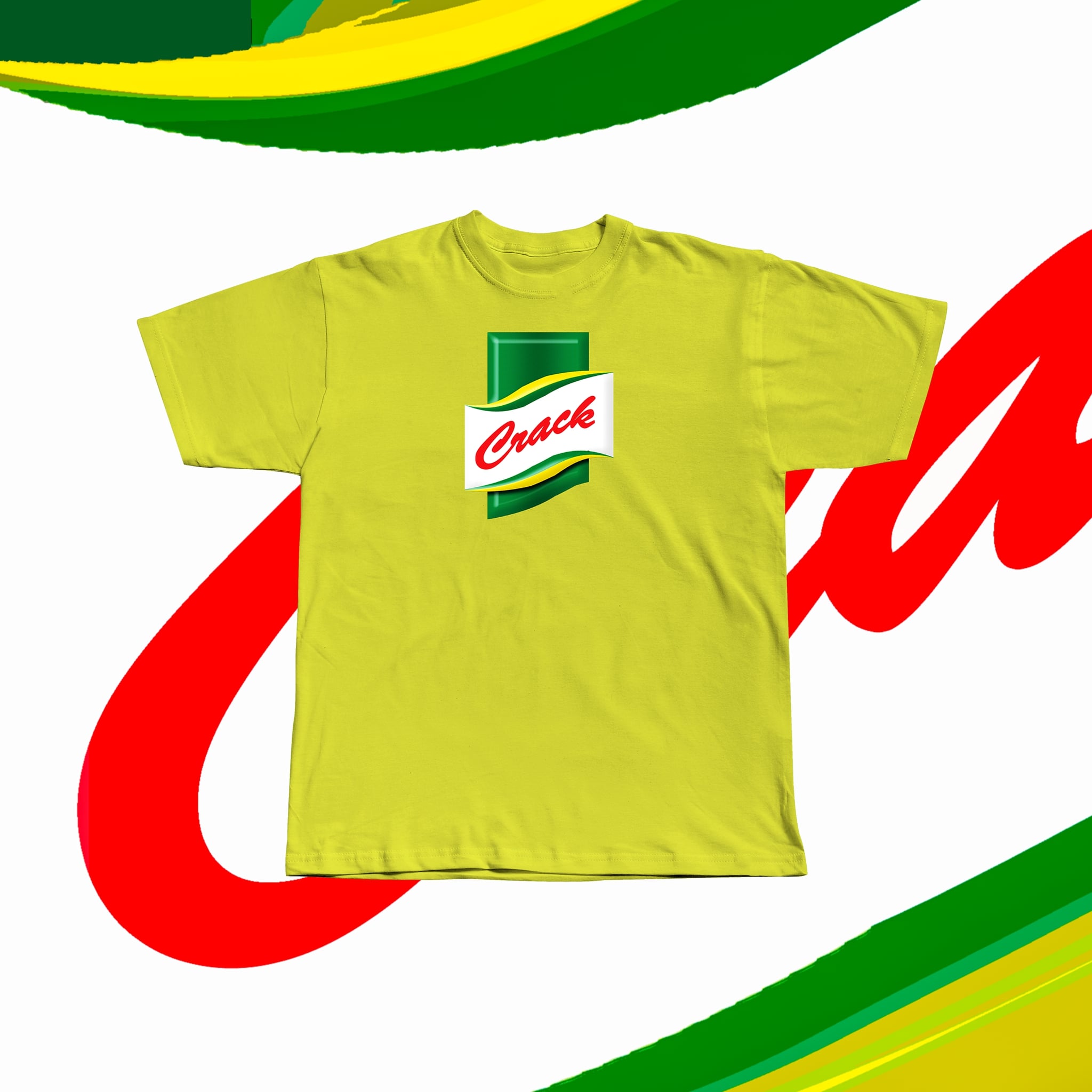 Bild von CRACK - SHIRT [gelb]